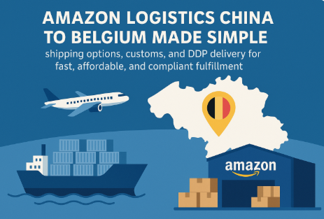 amazon logistics china to belgium