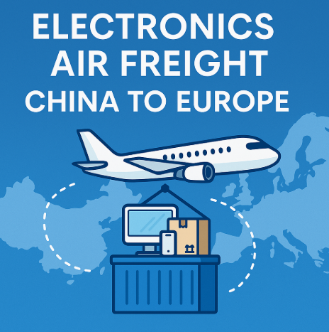 electronics air freight china to europe