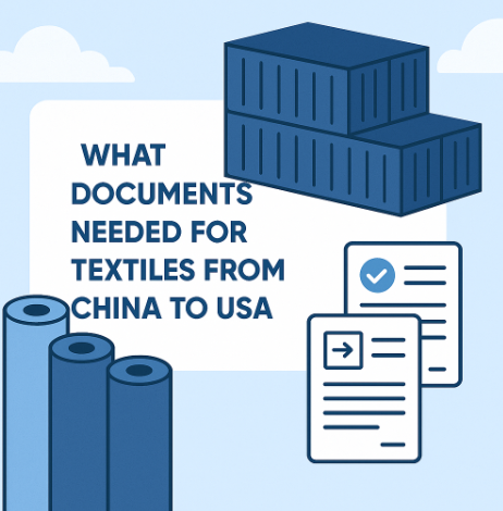 what documents needed for textiles from china to usa