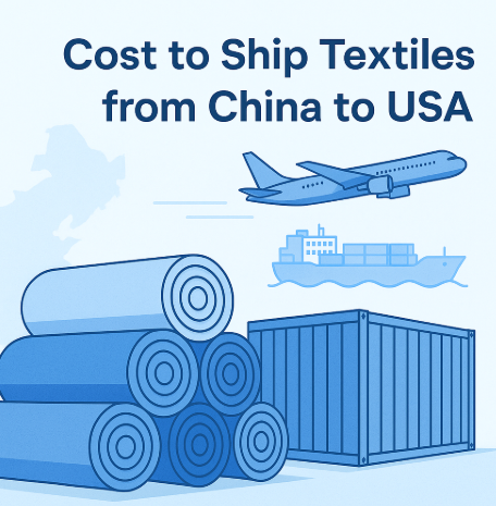 cost to ship textiles from china to usa