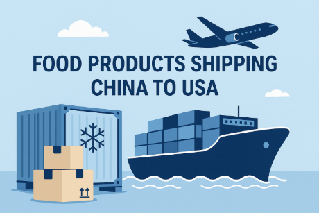 food products shipping china to usa