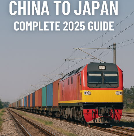 railway shipping china to japan