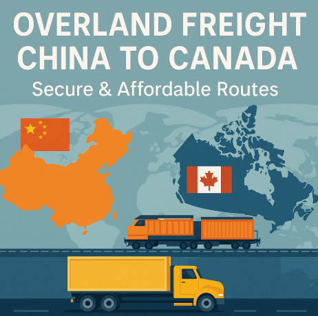 overland freight china to canada