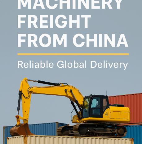 machinery freight from china