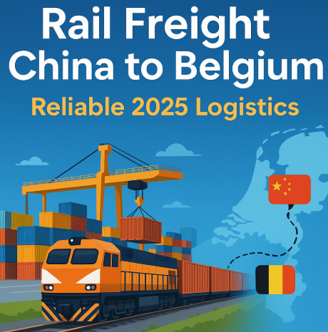 rail freight china to belgium