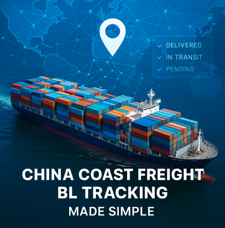 china coast freight bl tracking