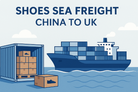 shoes sea freight china to uk