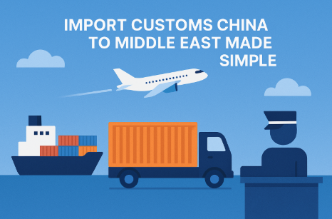 import customs china to middle east