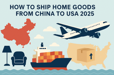 how to ship home goods from china to usa