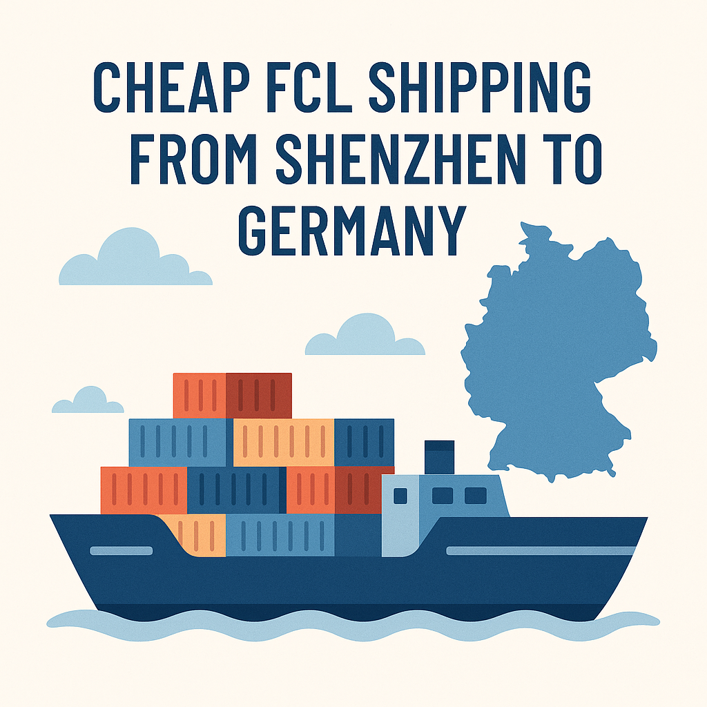 cheap FCL shipping from Shenzhen to Germany