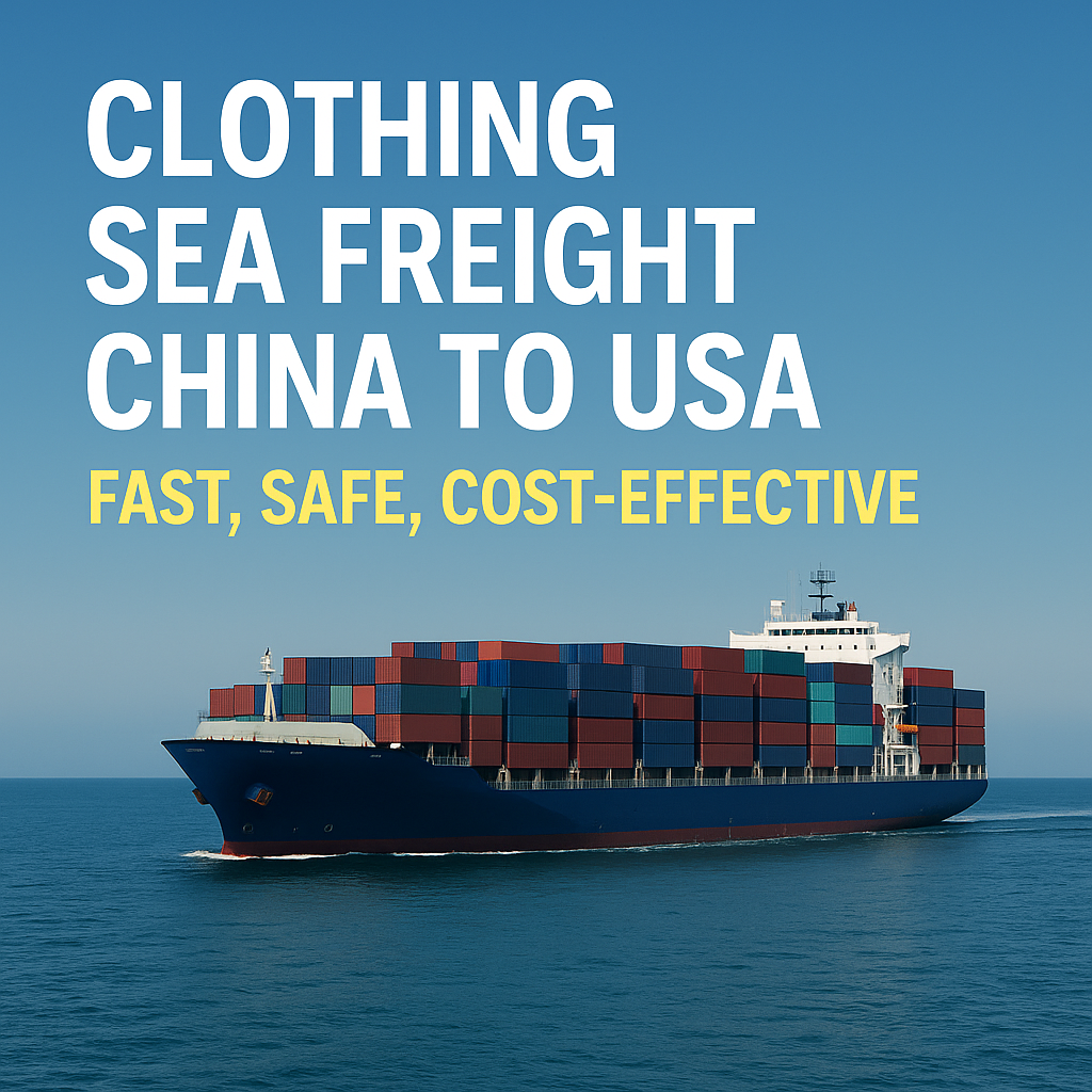 clothing sea freight china to usa