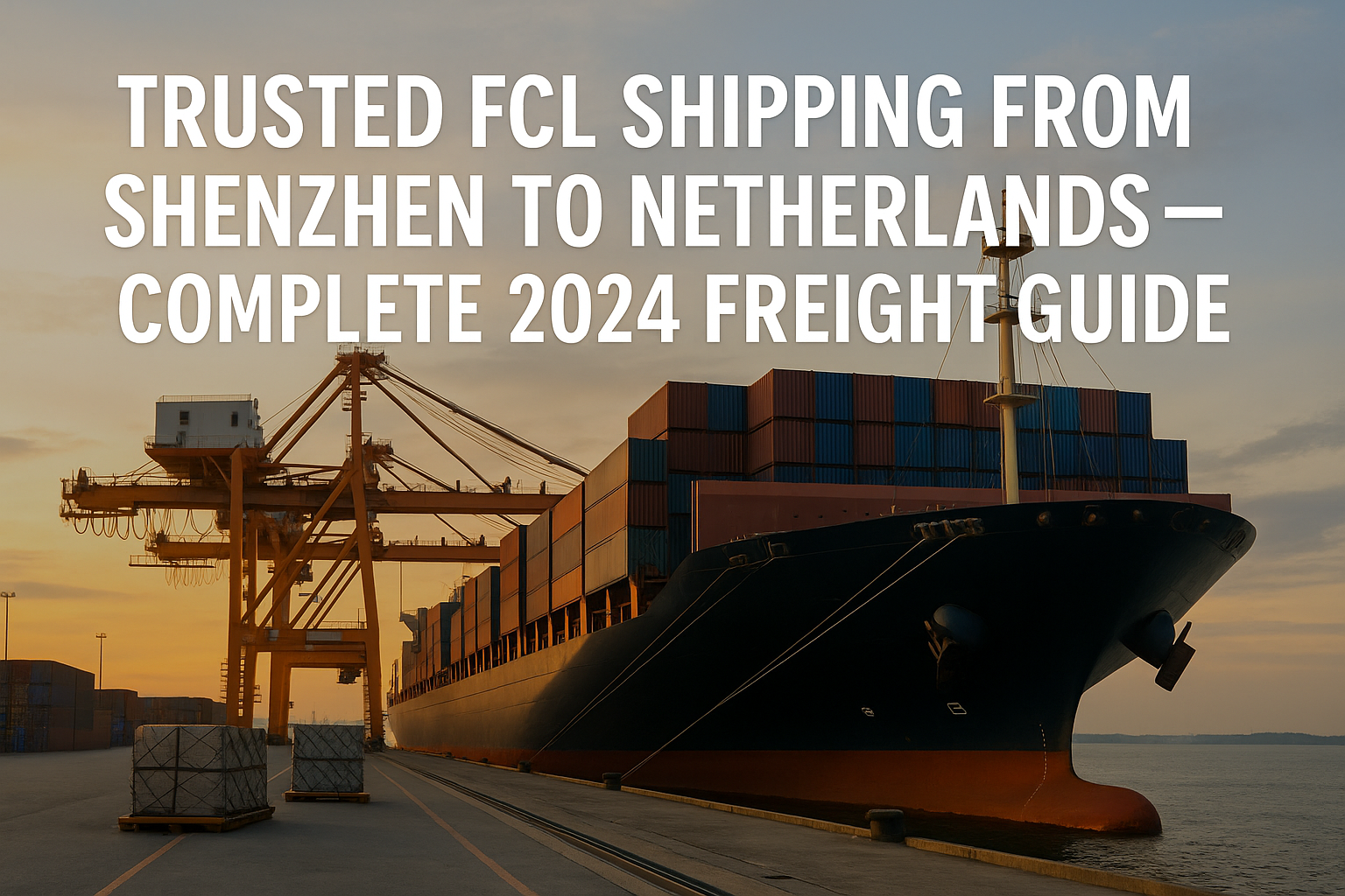 trusted FCL shipping from Shenzhen to Netherlands