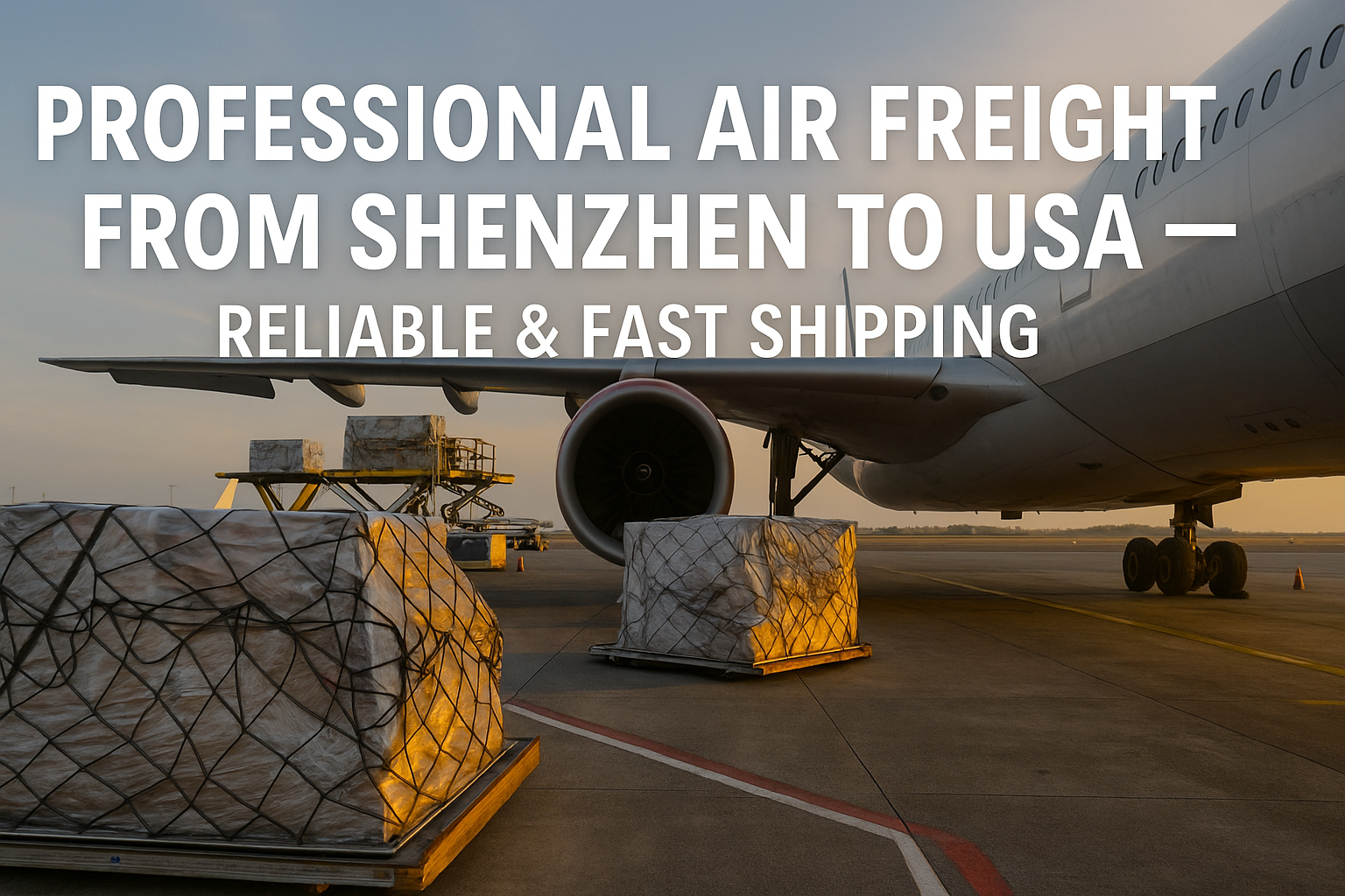 professional air freight from Shenzhen to USA