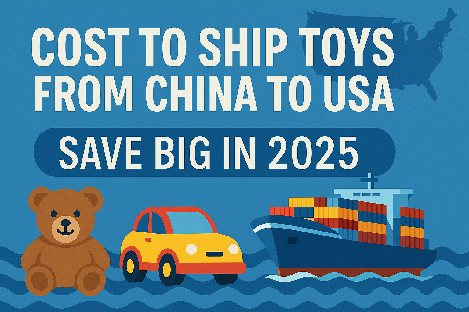 cost to ship toys from china to usa