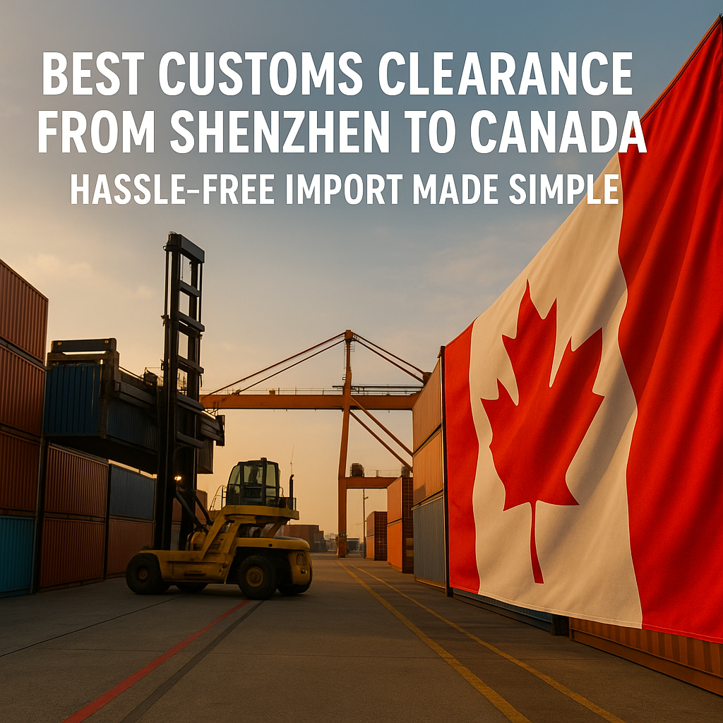 best customs clearance from Shenzhen to Canada
