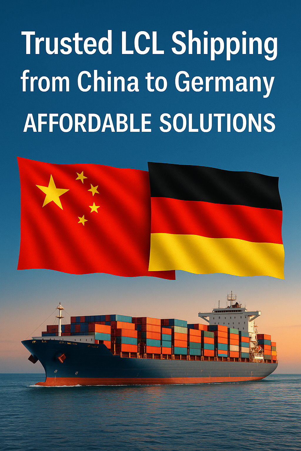 trusted LCL shipping from China to Germany