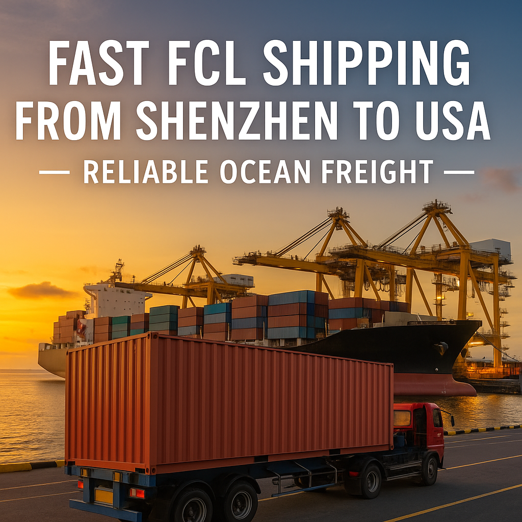 fast FCL shipping from Shenzhen to USA