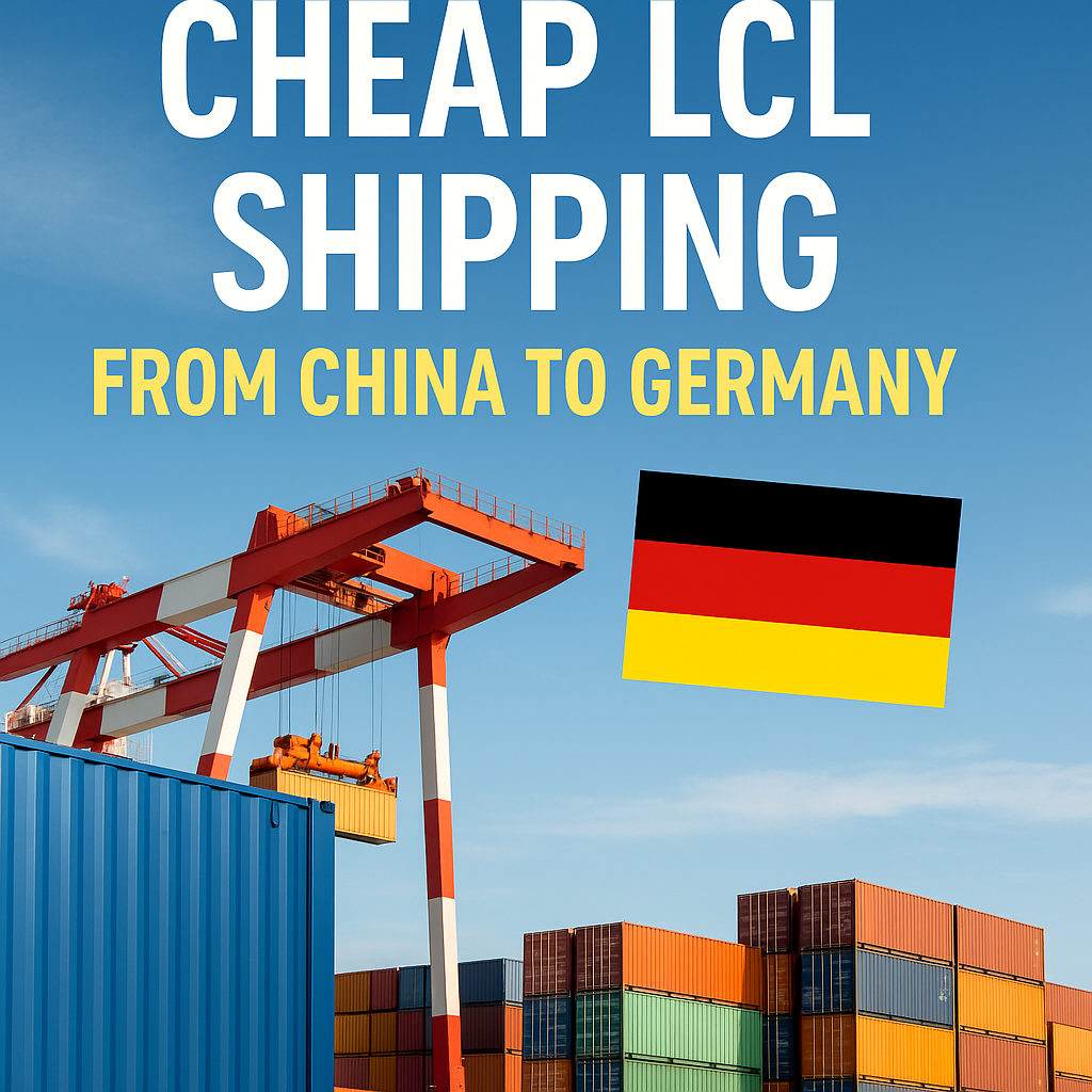cheap LCL shipping from China to Germany