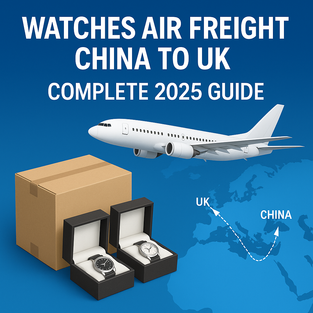 watches air freight china to uk