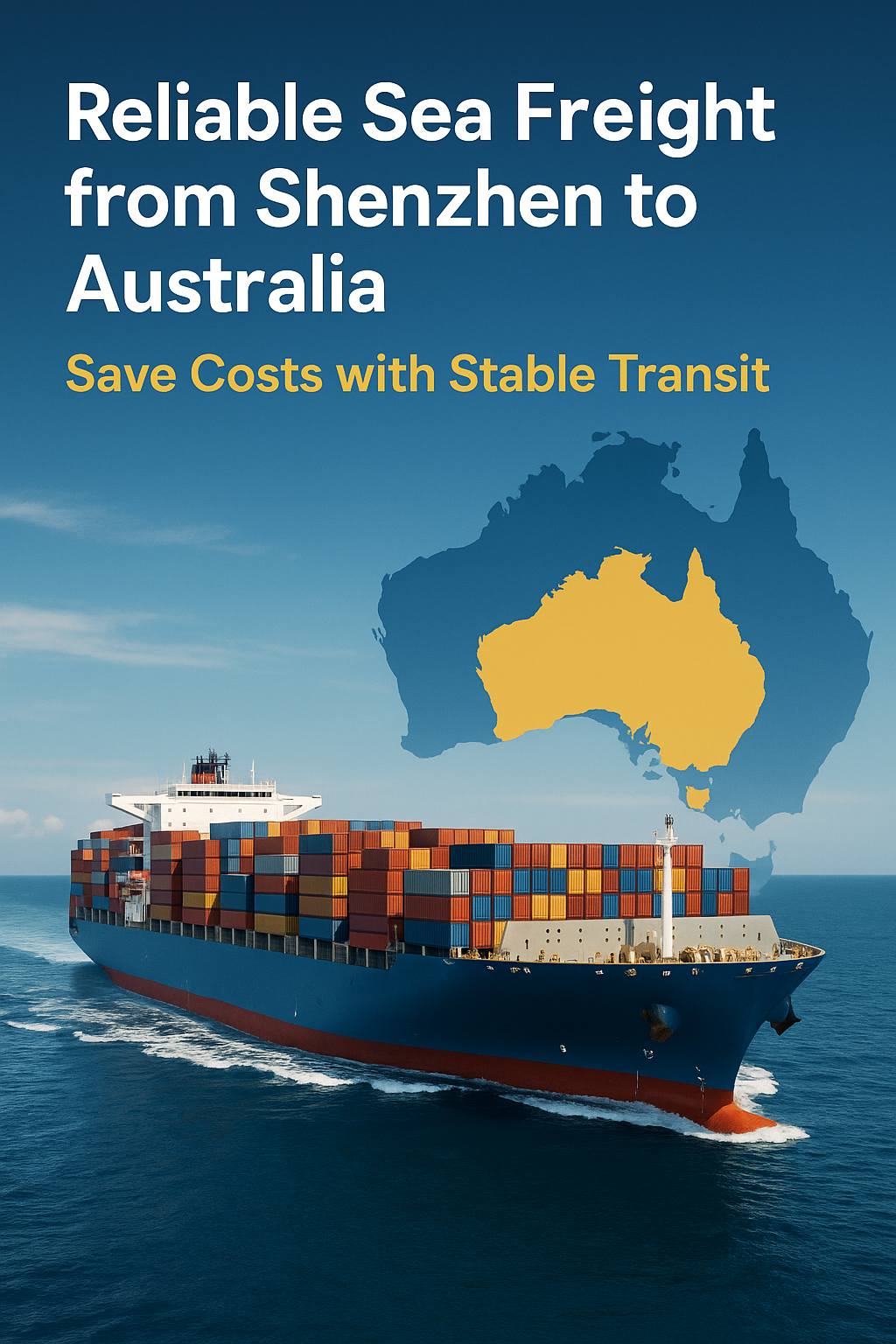 reliable sea freight from Shenzhen to Australia