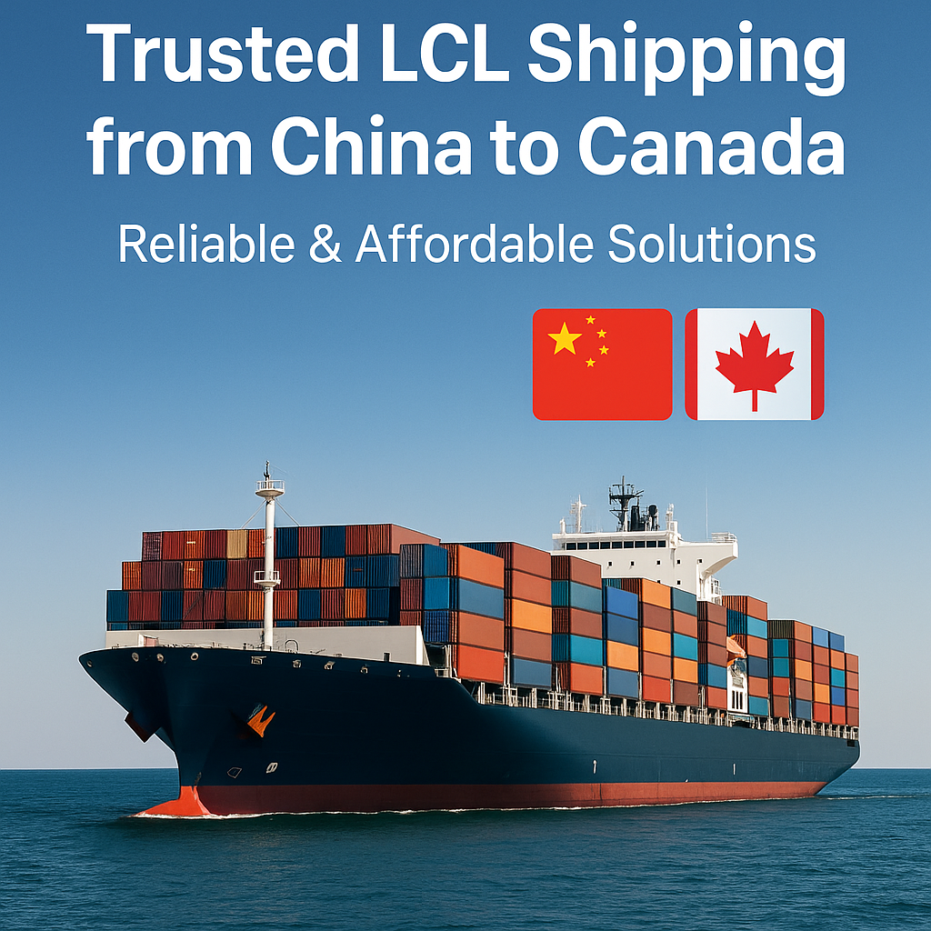 trusted LCL shipping from China to Canada