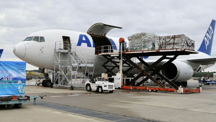 bags air freight china to europe