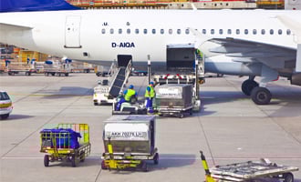 computer parts air freight china to europe