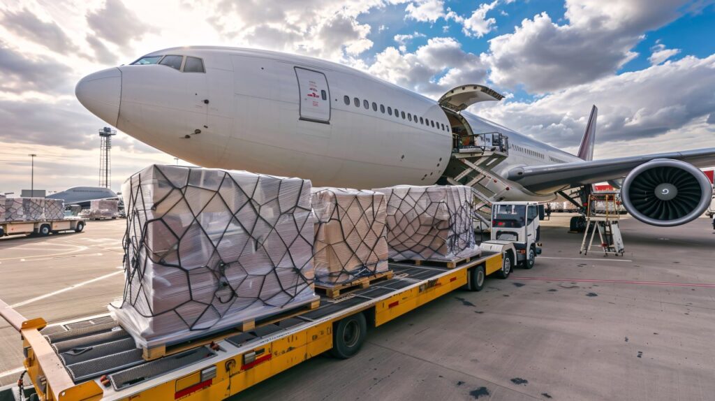 sporting goods air freight china to uk