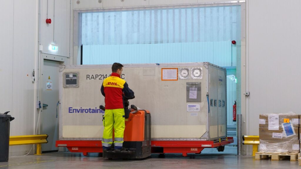 fastest way to ship medical equipment from china to europe