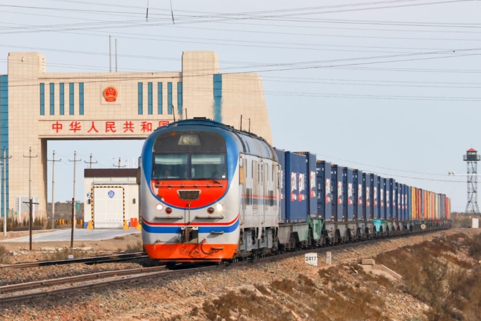 fast rail freight from China to Italy