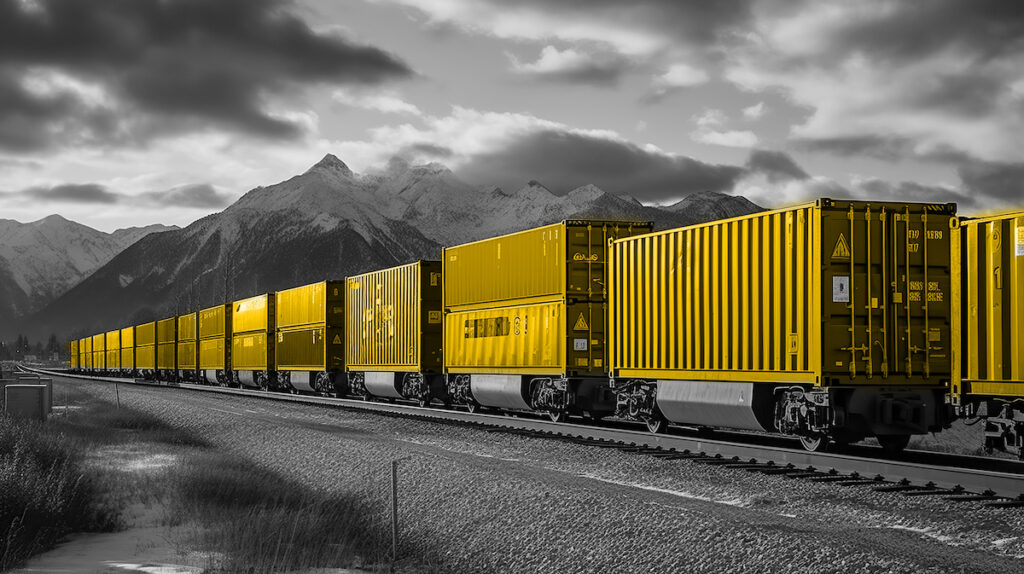 fast rail freight from China to Italy