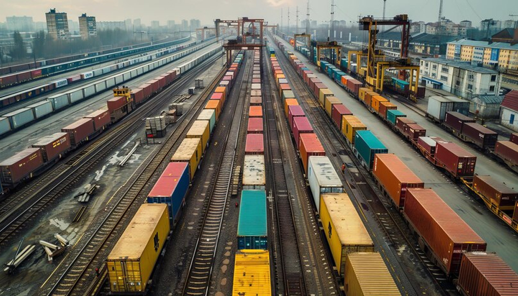 fast rail freight from China to France