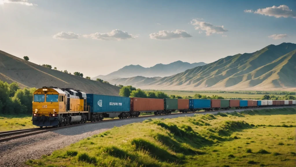 railway shipping china to dubai