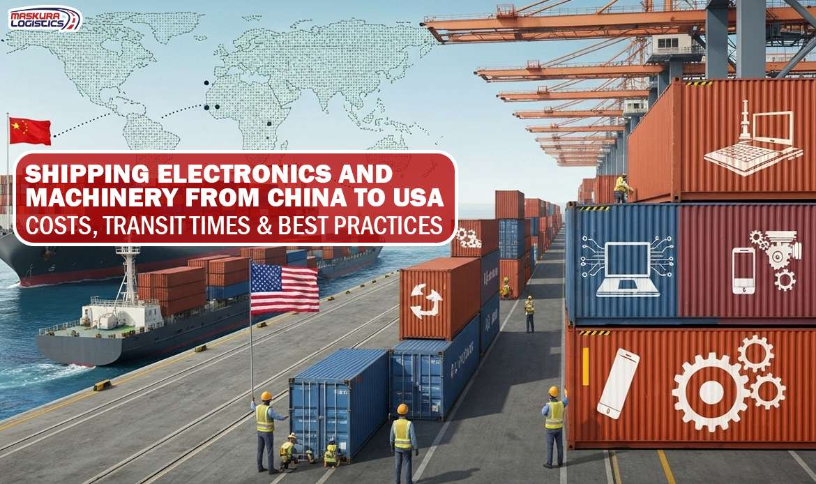 machinery sea freight china to usa