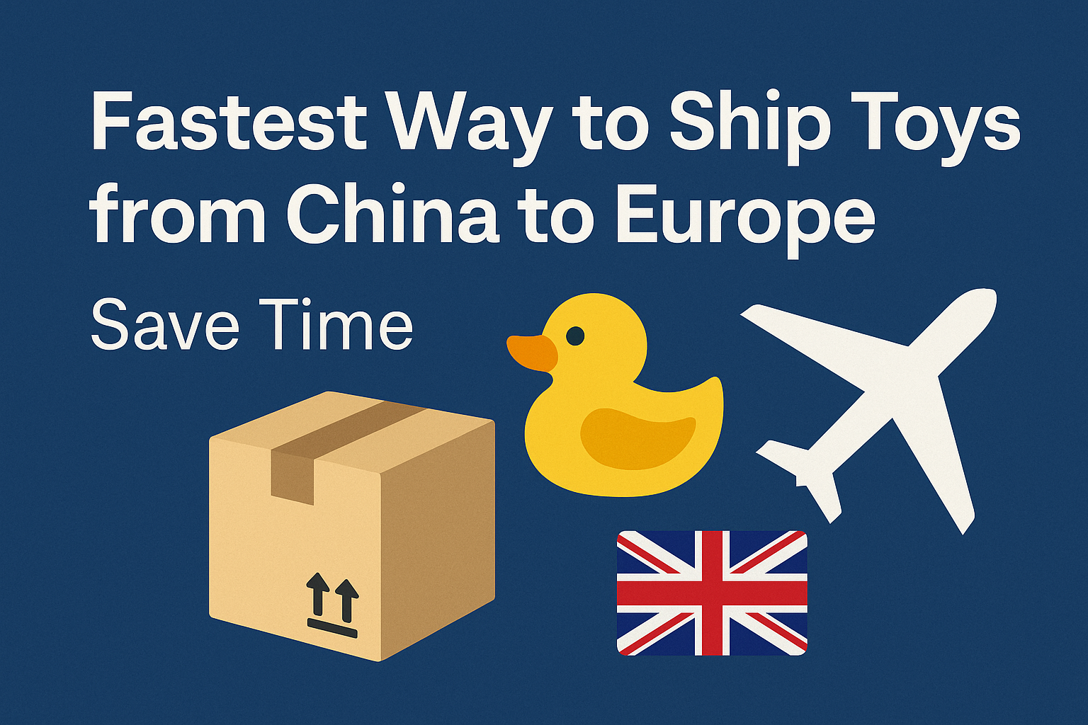 fastest way to ship toys from china to europe