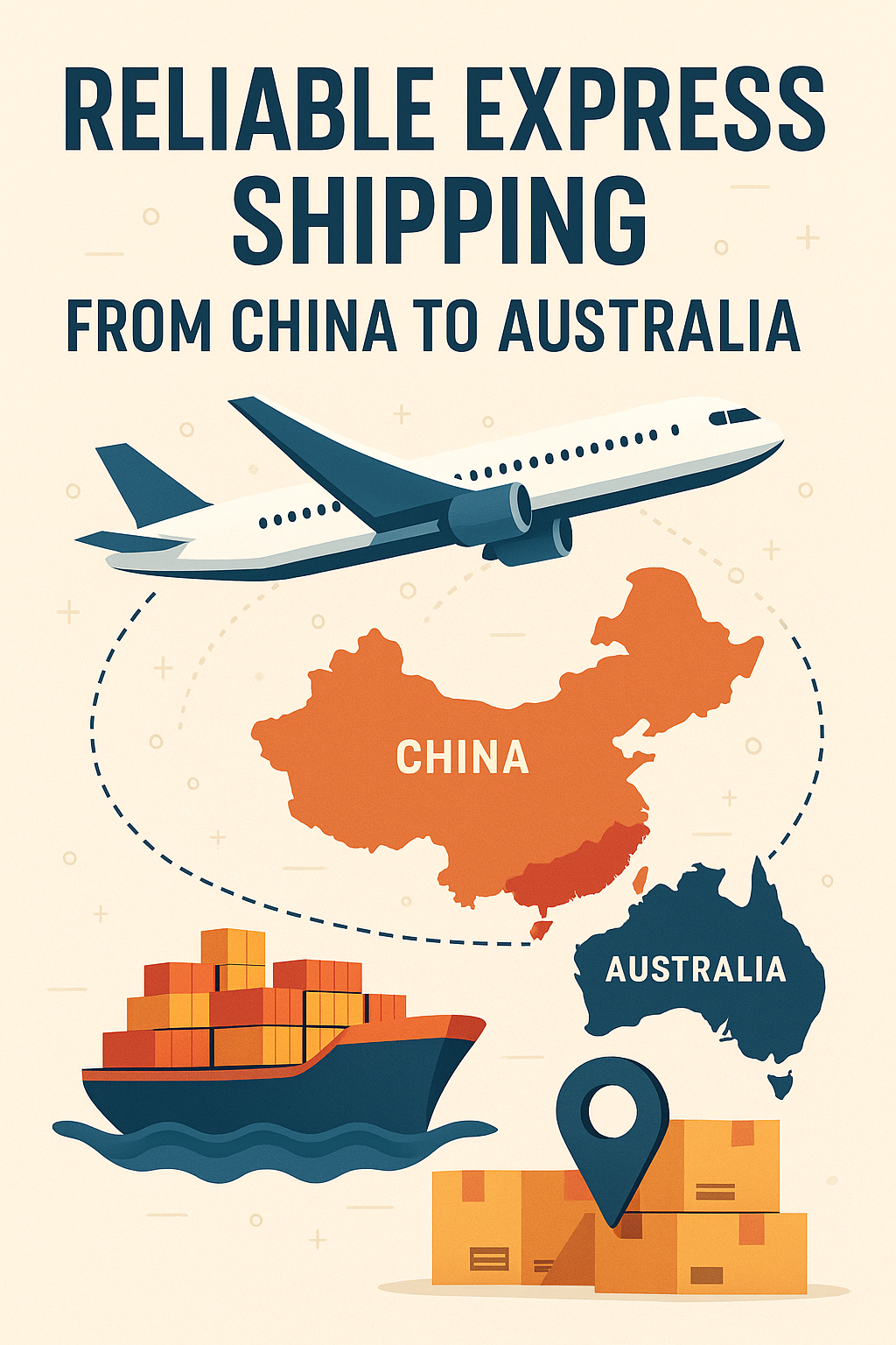 reliable express shipping from China to Australia