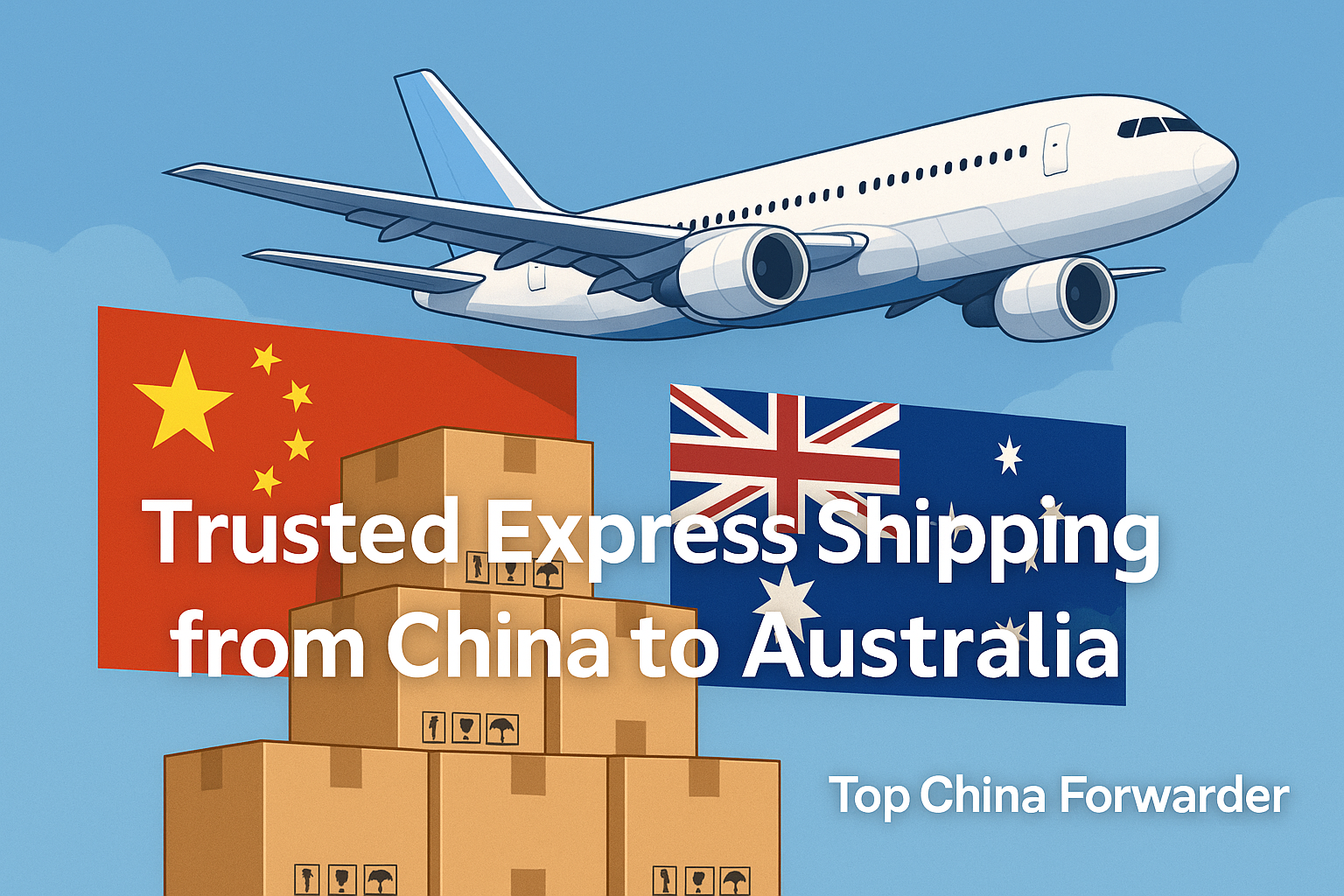 trusted express shipping from China to Australia