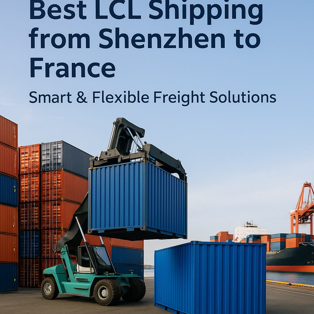 best LCL shipping from Shenzhen to France