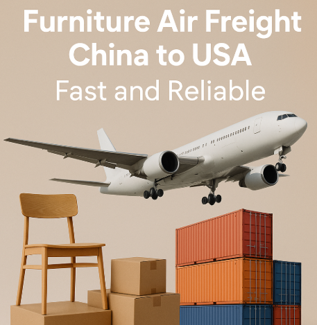 furniture air freight china to usa
