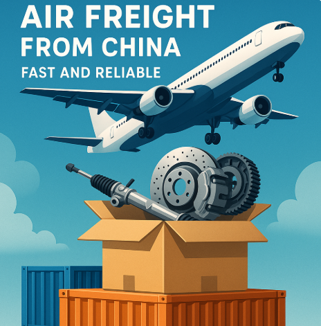 auto parts air freight from china