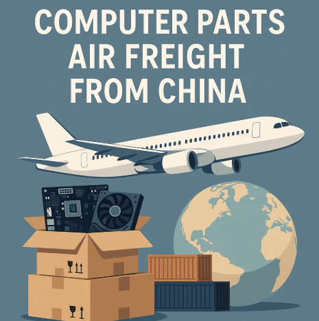 computer parts air freight from china