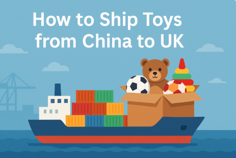 how to ship toys from china to uk