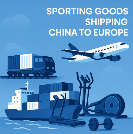 sporting goods shipping china to europe