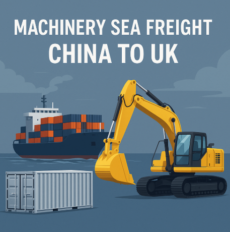 machinery sea freight china to uk