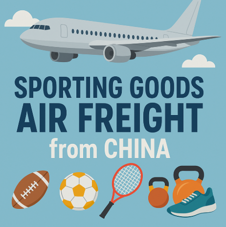 sporting goods air freight from china