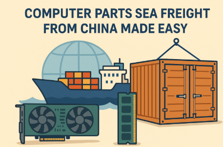 computer parts sea freight from china