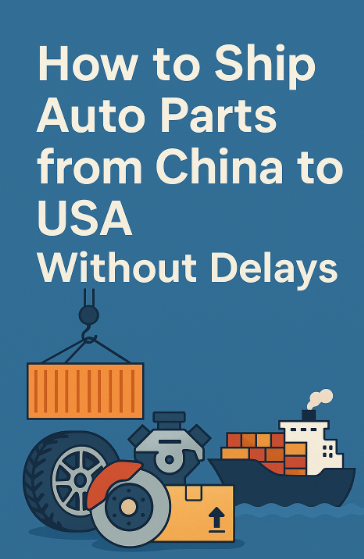 how to ship auto parts from china to usa