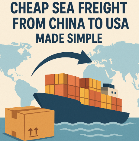 cheap sea freight from China to USA