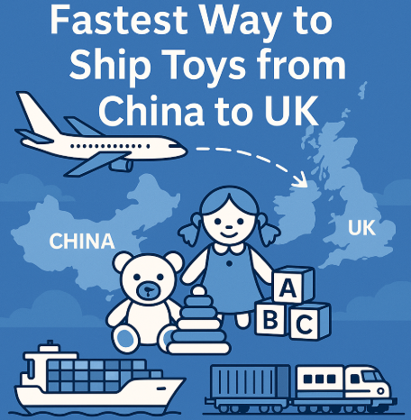 fastest way to ship toys from china to uk