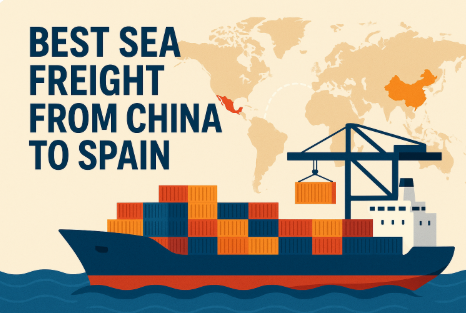 best sea freight from China to Spain